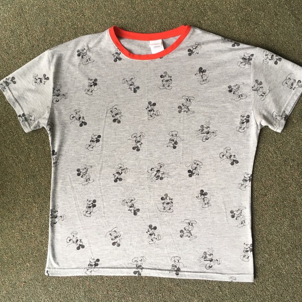 Disney Mickey Mouse Ringer Tee- S/M